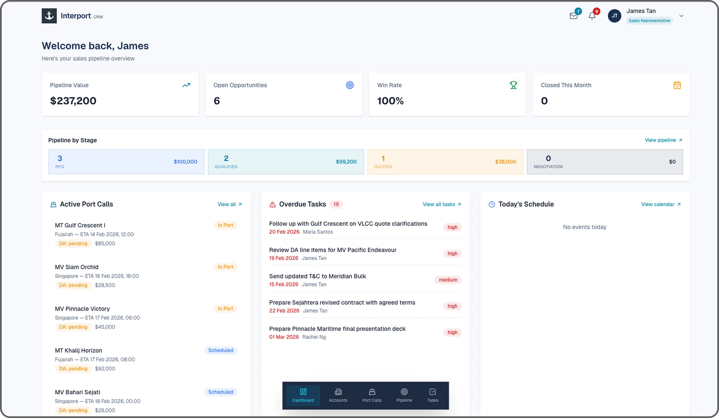 Maritime CRM — image 1